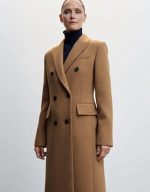 Tailored wool coat
