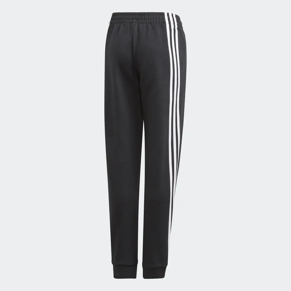 Adidas 3-Stripes Tapered Leg Tracksuit Bottoms. 2