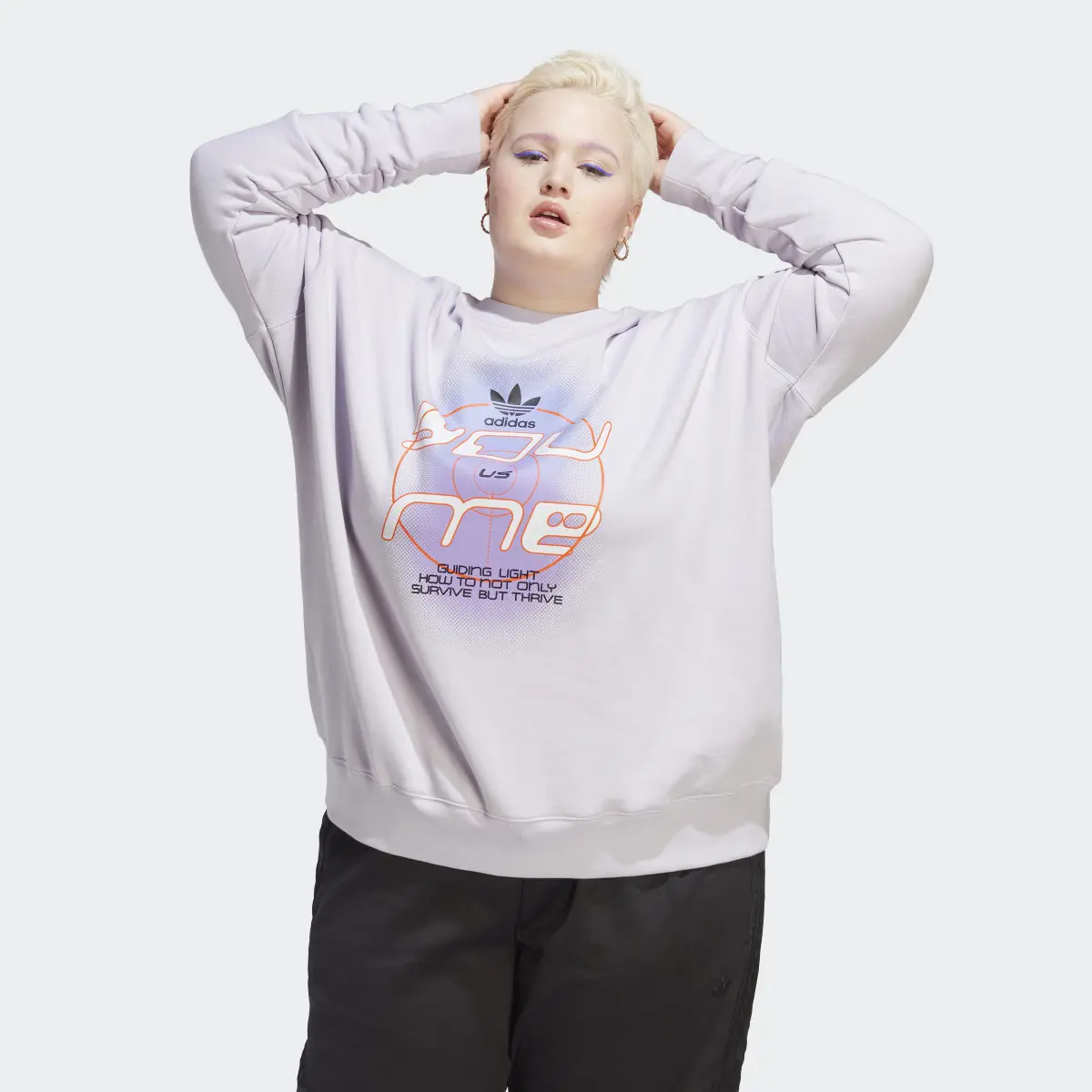 Adidas Always Original Sweatshirt (Plus Size). 2