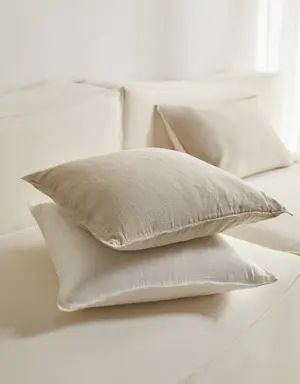 100% linen cushion case 45x45cm