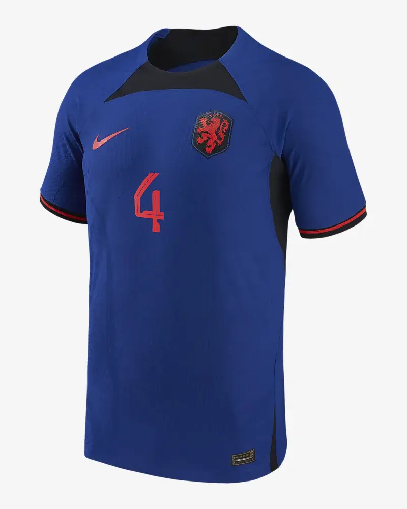 Nike Netherlands National Team 2022/23 Vapor Match Away (Virgil van Dijk). 1