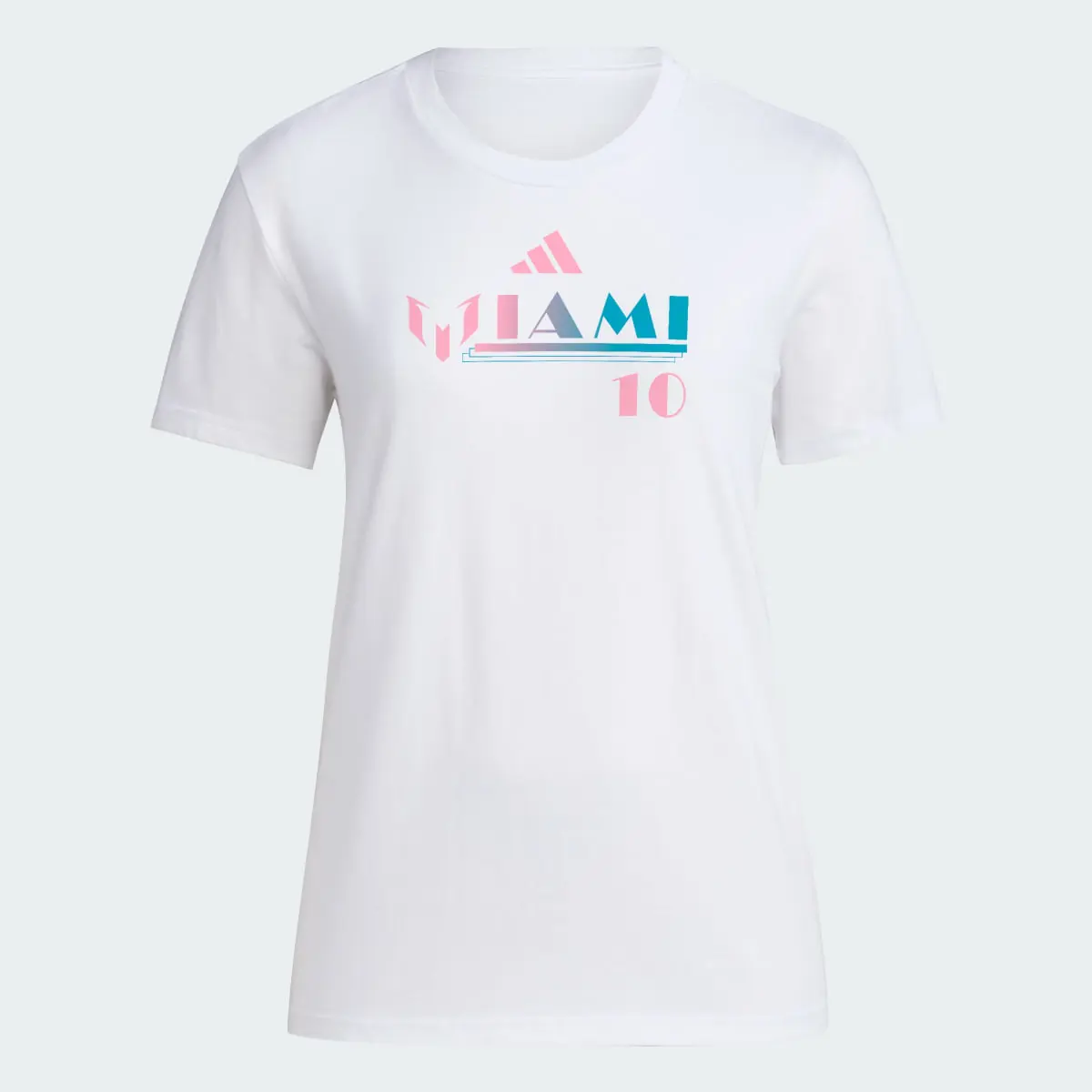 Adidas "M"IAMI Graphic Tee. 1