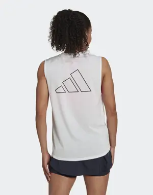 Adidas Canotta da running Run Icons Muscle. 3 Adidas Canotta da running Run Icons Muscle. 3