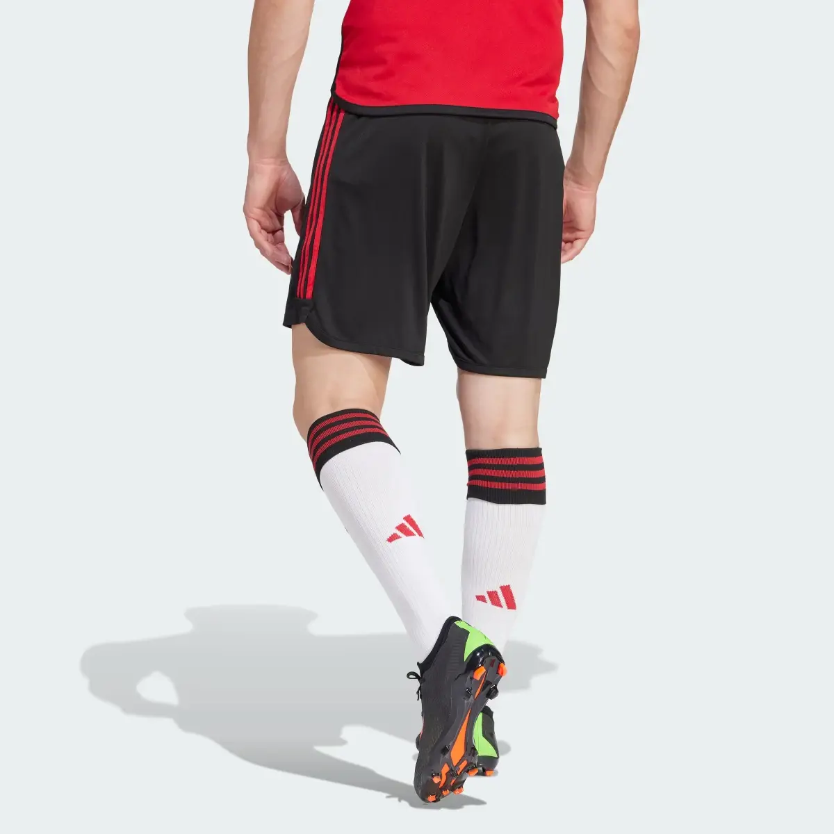 Adidas Manchester United 23/24 Home Shorts. 2