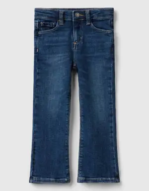five pocket flared jeans