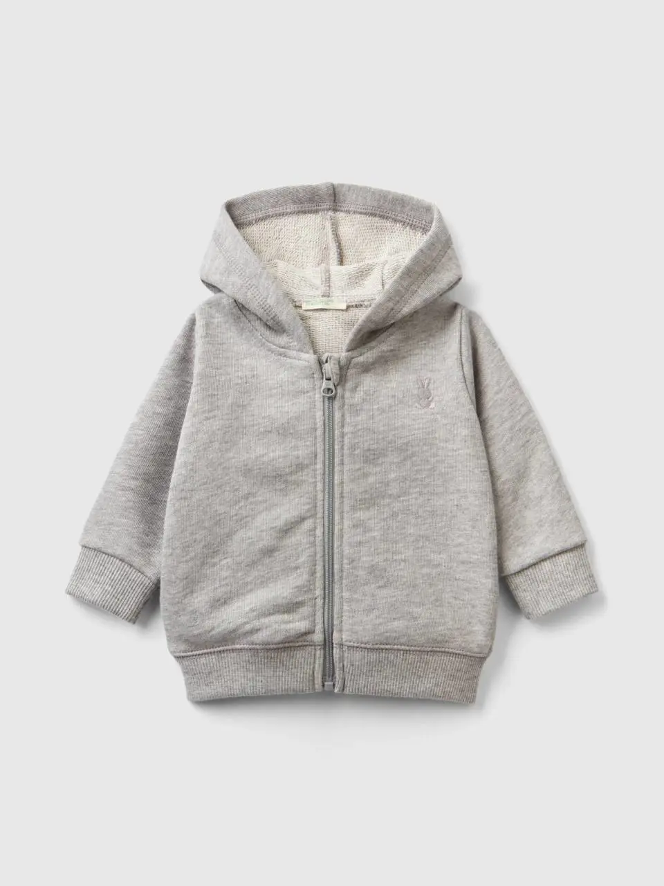 Benetton hoodie in organic cotton. 1