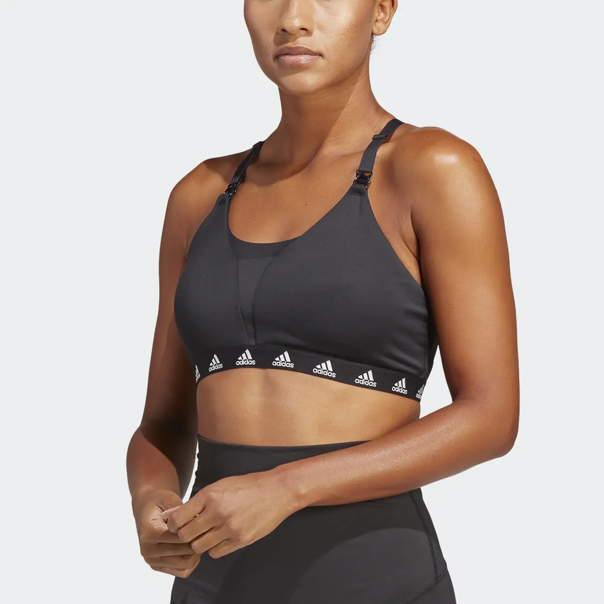 Adidas Light-Support Nursing Bra. 1