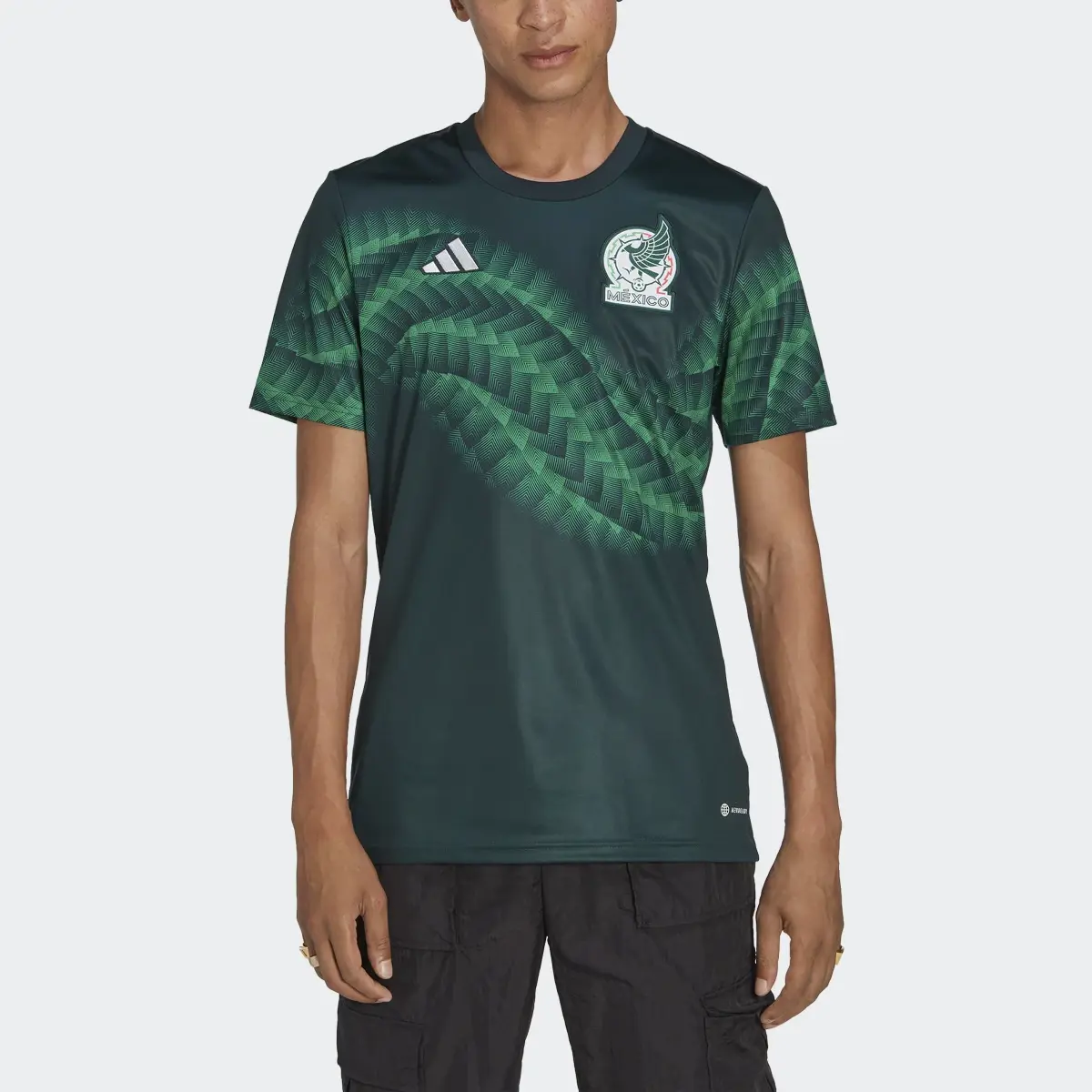 Adidas Mexico Pre-Match Jersey. 1