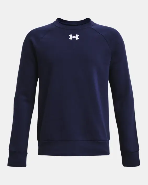 Under Armour Boys' UA Rival Fleece Crew. 1