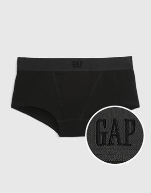 Gap Stretch Cotton Gap Logo Hipster black