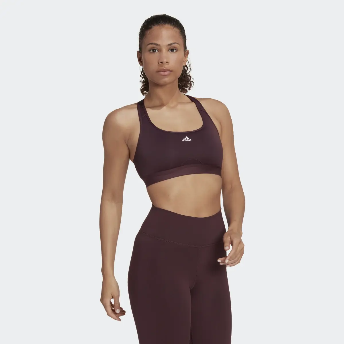 Adidas Powerreact Training Medium-Support Bra. 2