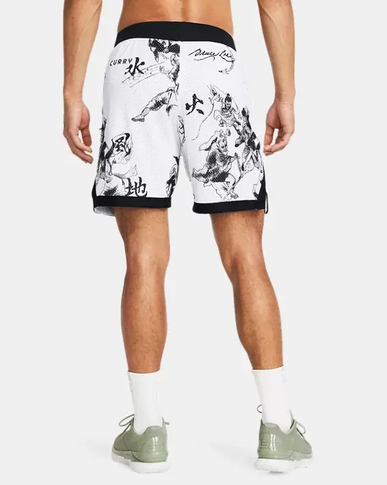 Under Armour Men's Curry x Bruce Lee Shorts. 2