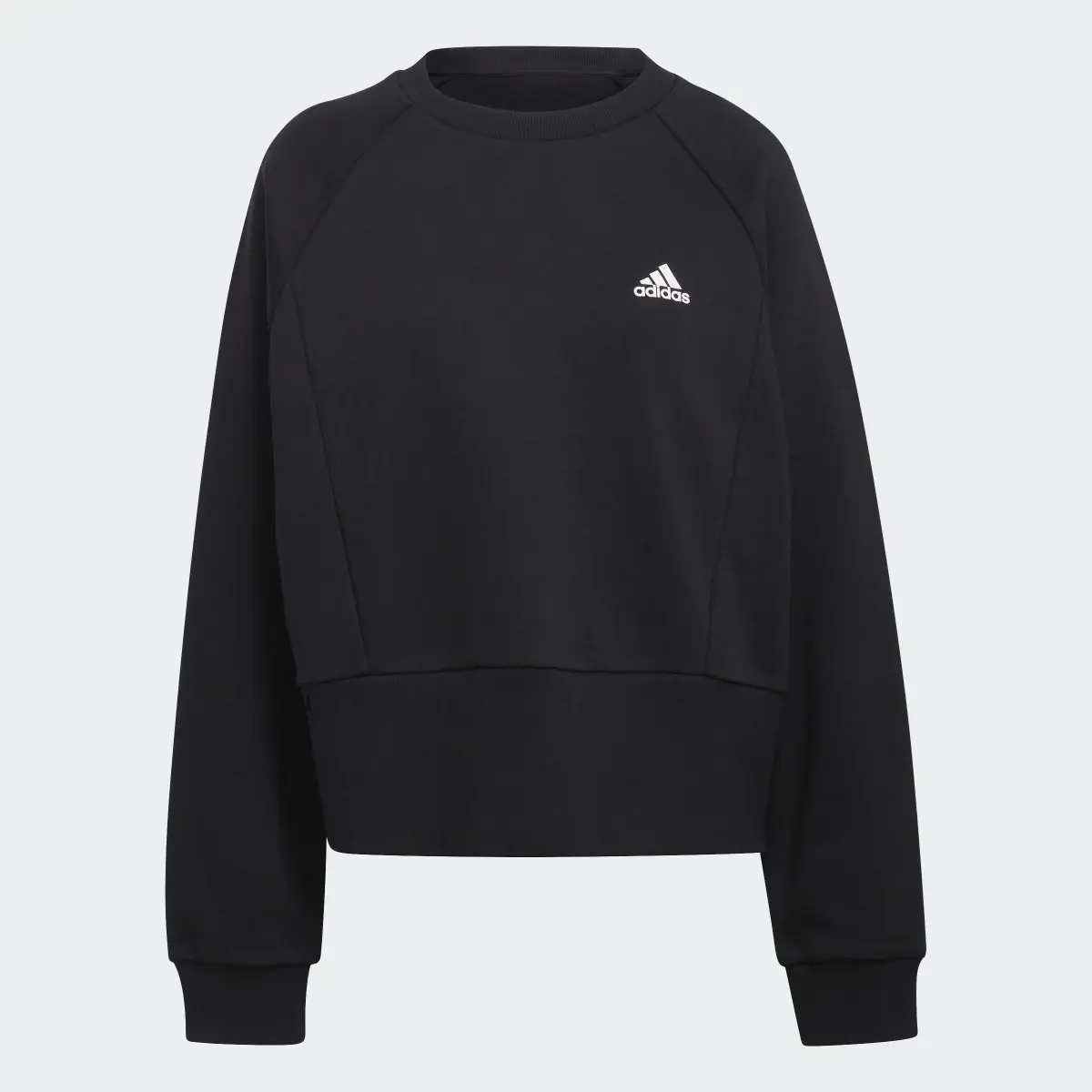 Adidas Essentials Studio Sweatshirt. 1