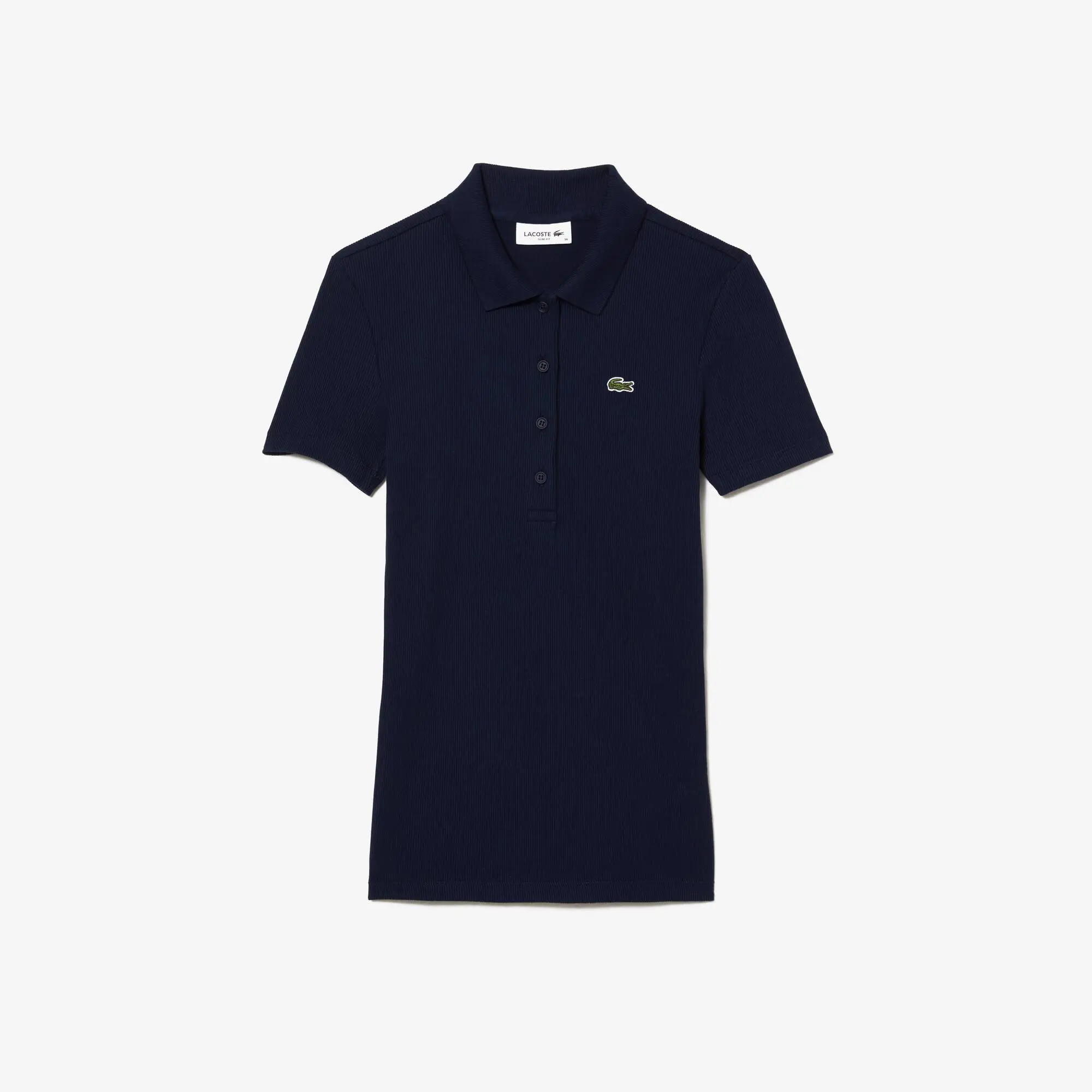 Lacoste Women’s Lacoste Slim Fit Organic Cotton Polo Shirt. 2