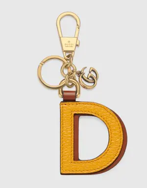 Letter D keychain