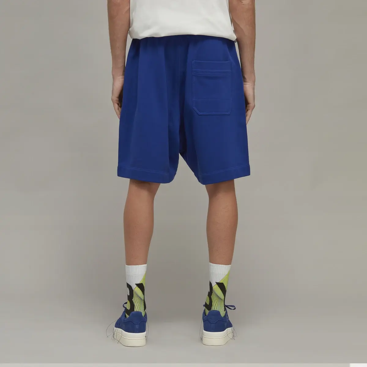 Adidas Y-3 Organic Cotton Terry Shorts. 3