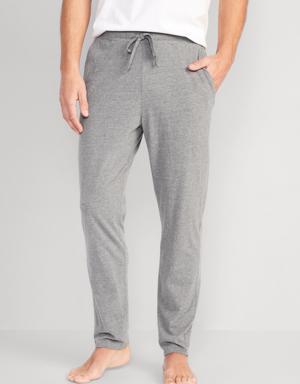 Lightweight Jersey-Knit Joggers for Men gray