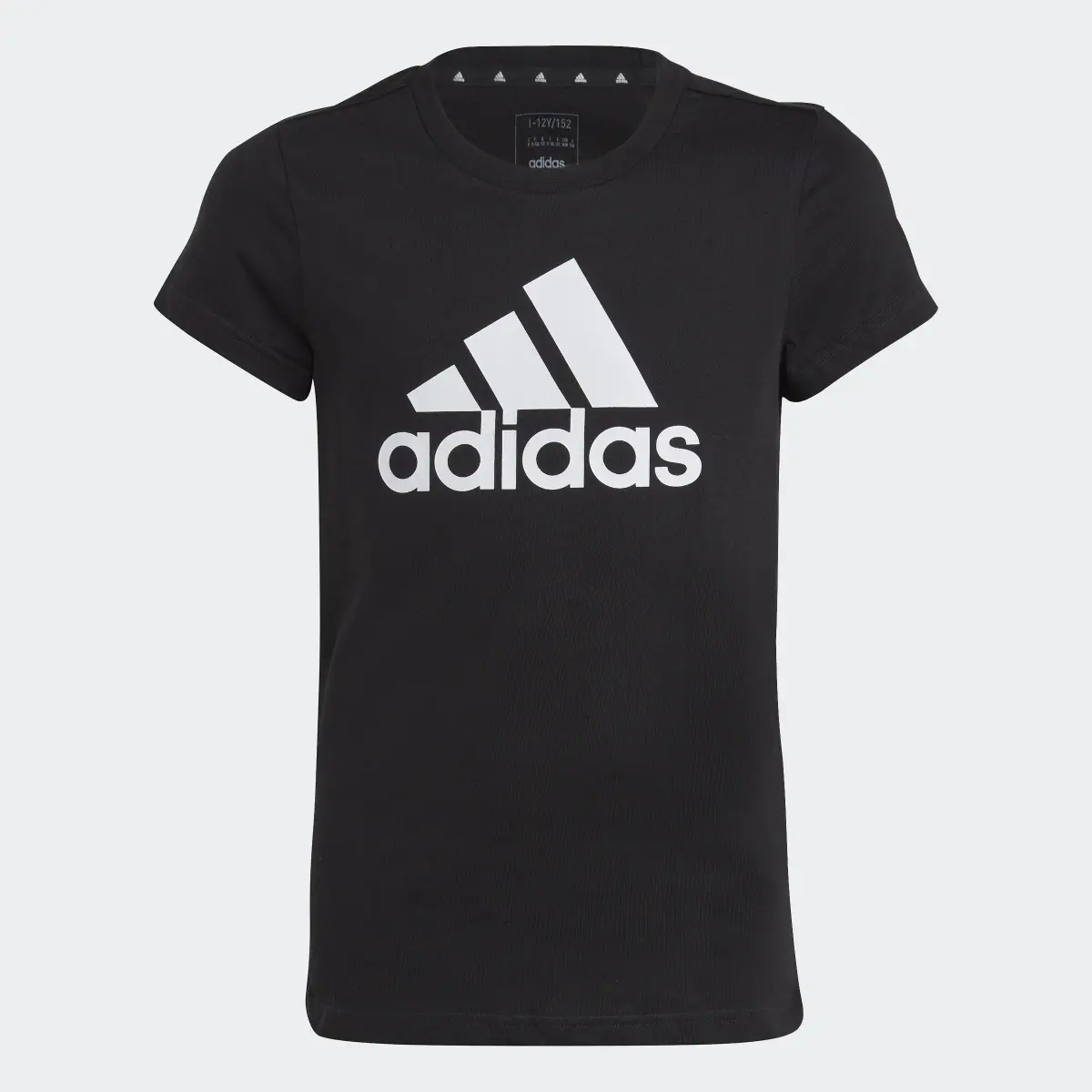 Adidas Essentials Big Logo Cotton T-Shirt. 1
