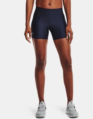 Women's HeatGear® Mid-Rise Middy Shorts