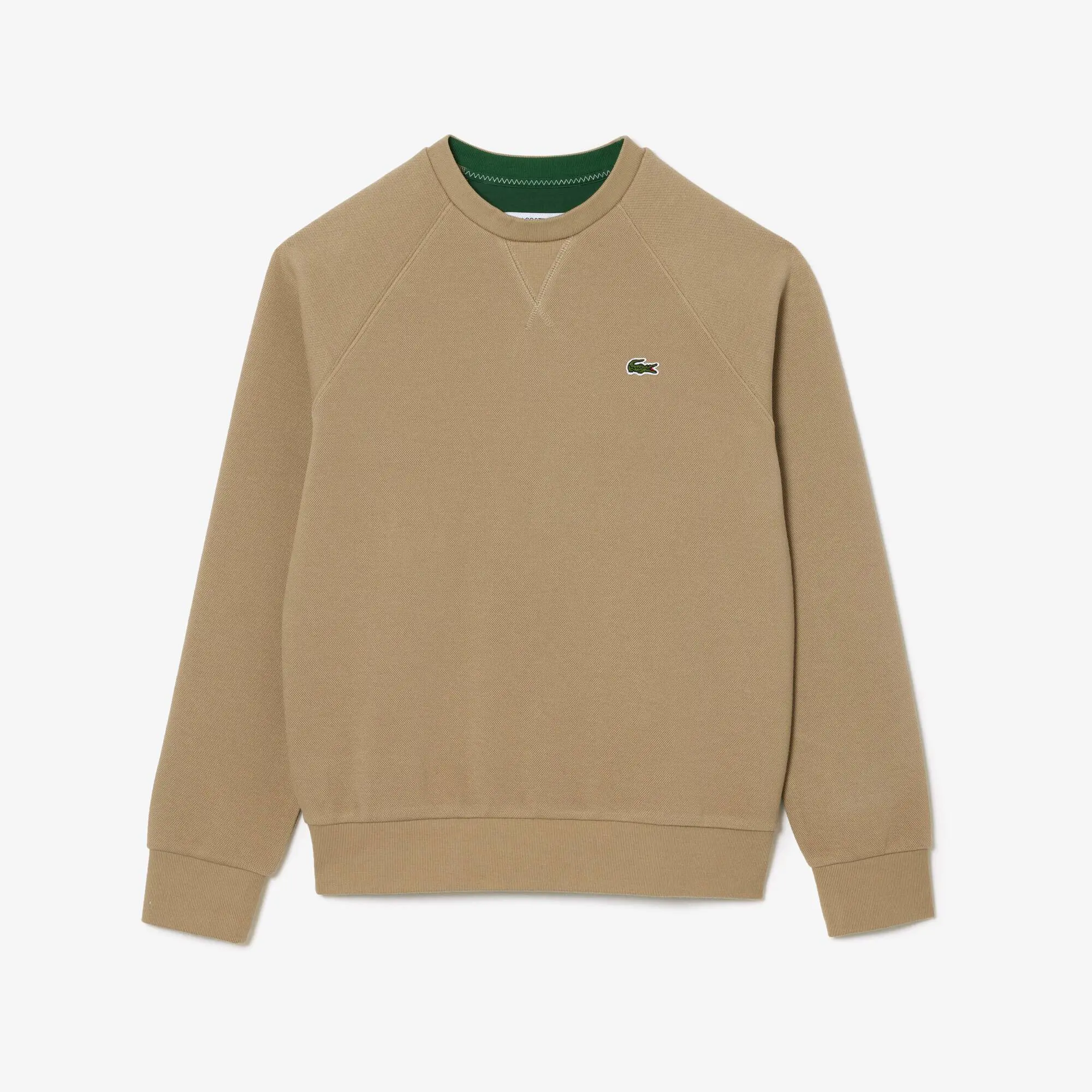 Lacoste Sweatshirt Jogger à col rond double face piqué. 1