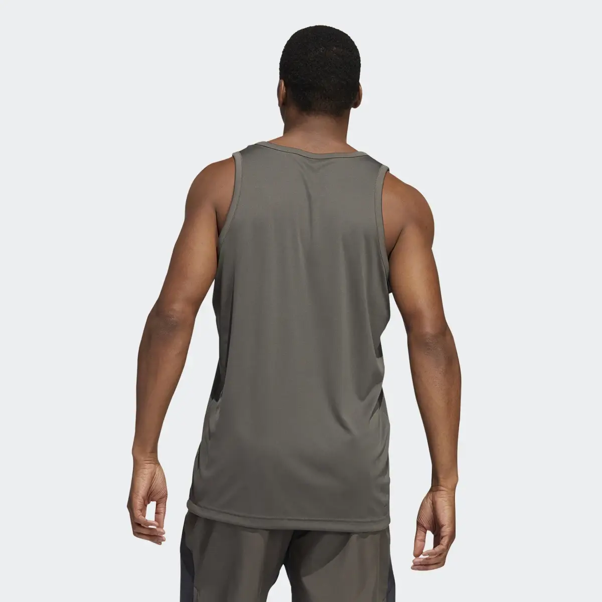 Adidas Heathered Tank Top. 3