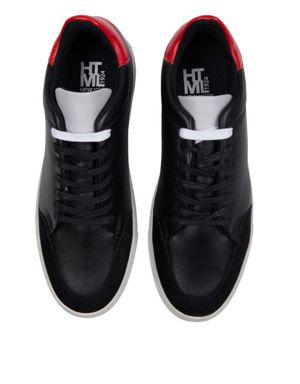 Siyah ALEXANDER Casual Bağcıklı Sneakers