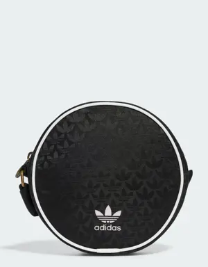 Adidas Trefoil Monogram Jacquard Round Bag