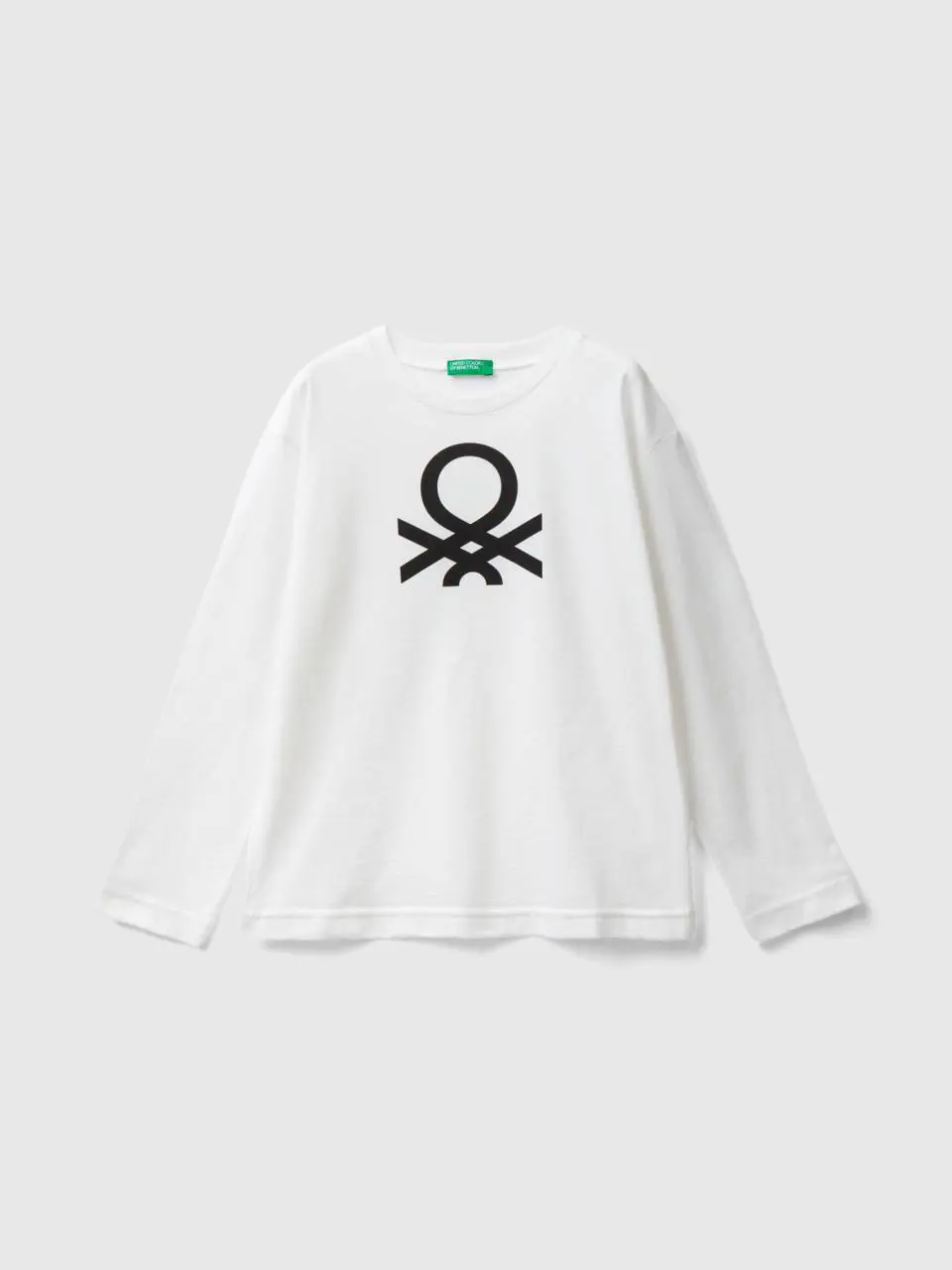 Benetton long sleeve t-shirt with logo. 1