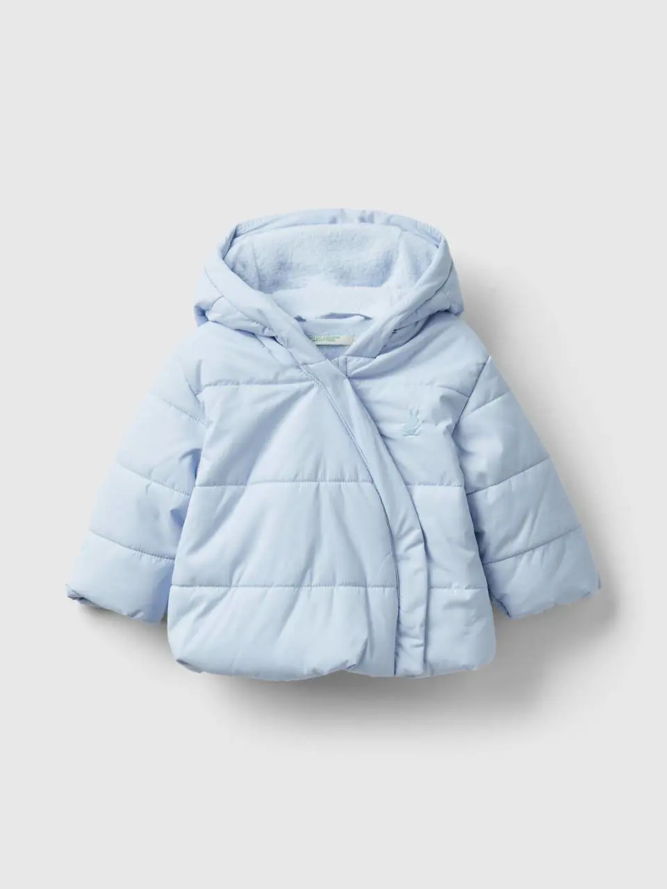 Benetton padded jacket with hood. 1