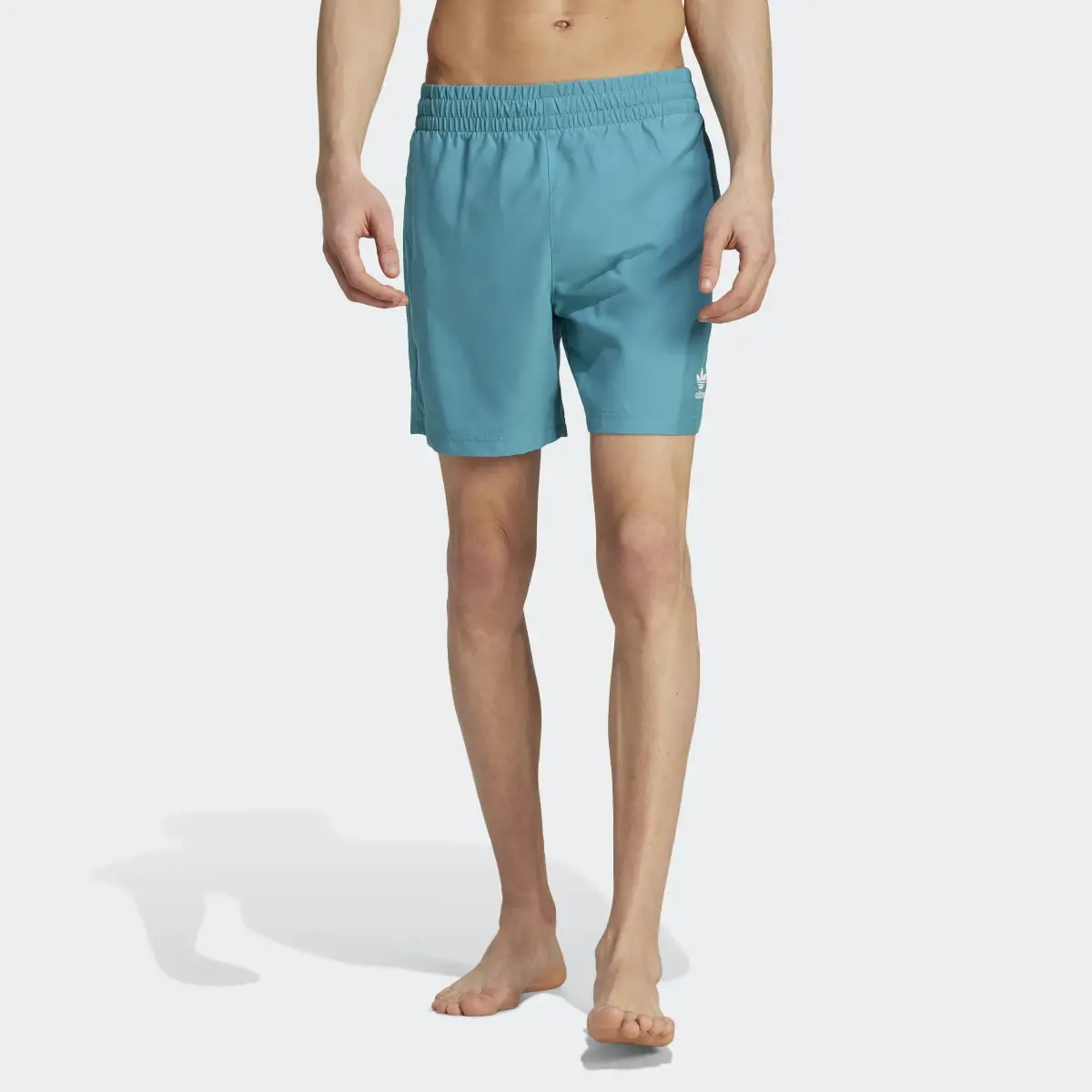 Adidas Adicolor Essentials Solid Swim Shorts. 1