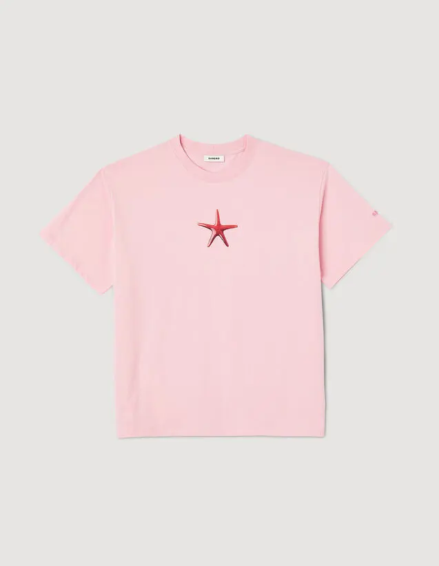 Sandro Starfish T-shirt. 2