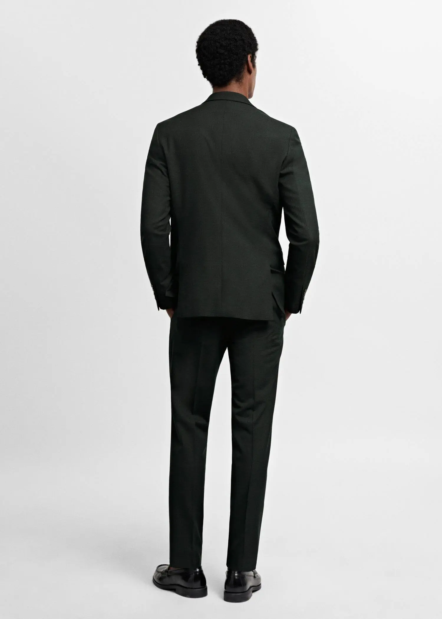 Mango Super slim-fit suit jacket in stretch fabric. 3