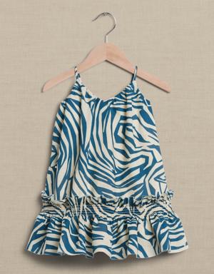 Charlize Linen Dress for Baby + Toddler multi