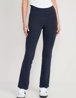 Old Navy Extra High-Waisted PowerChill Slim Boot-Cut Pants blue