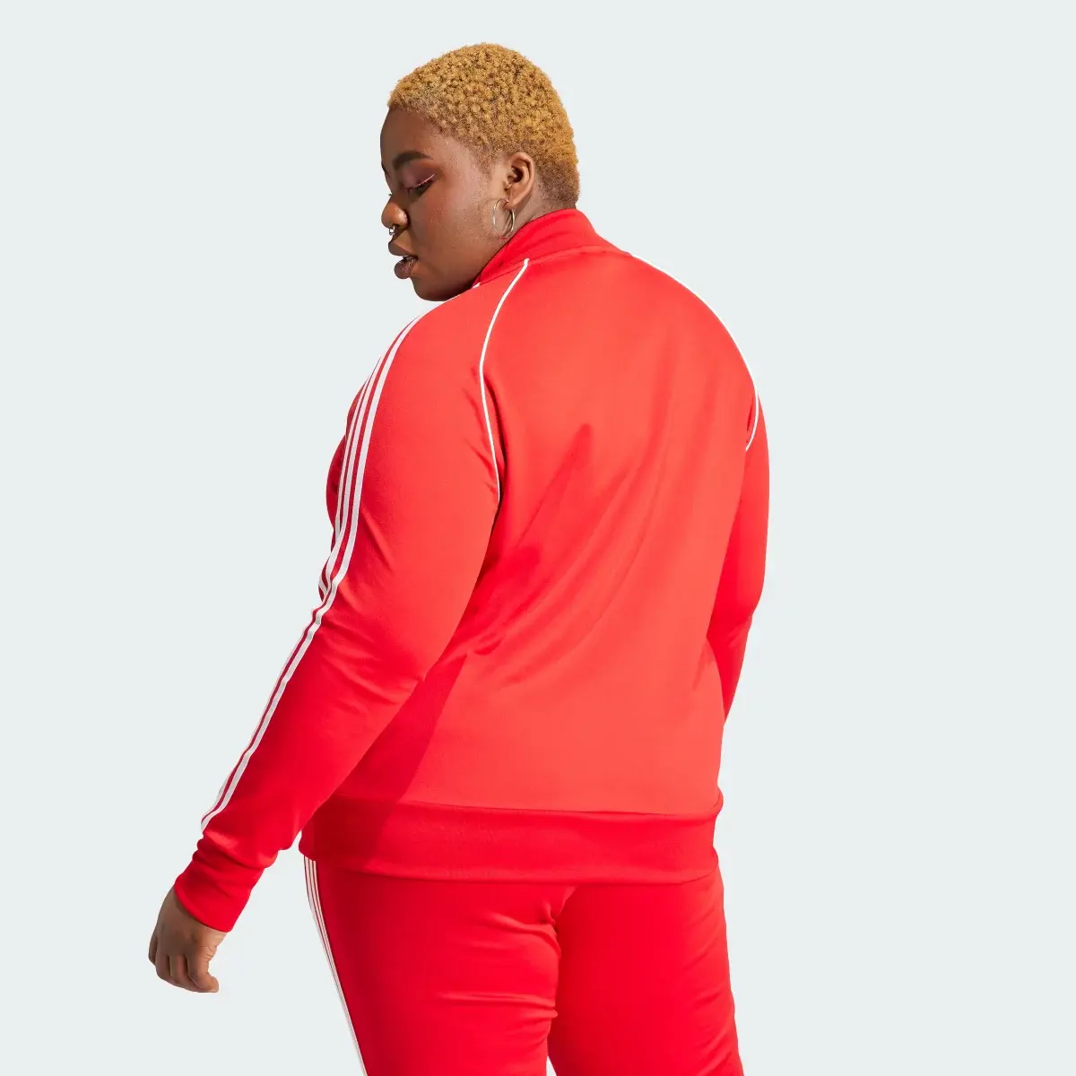 Adidas Adicolor Classics SST Track Jacket (Plus Size). 3