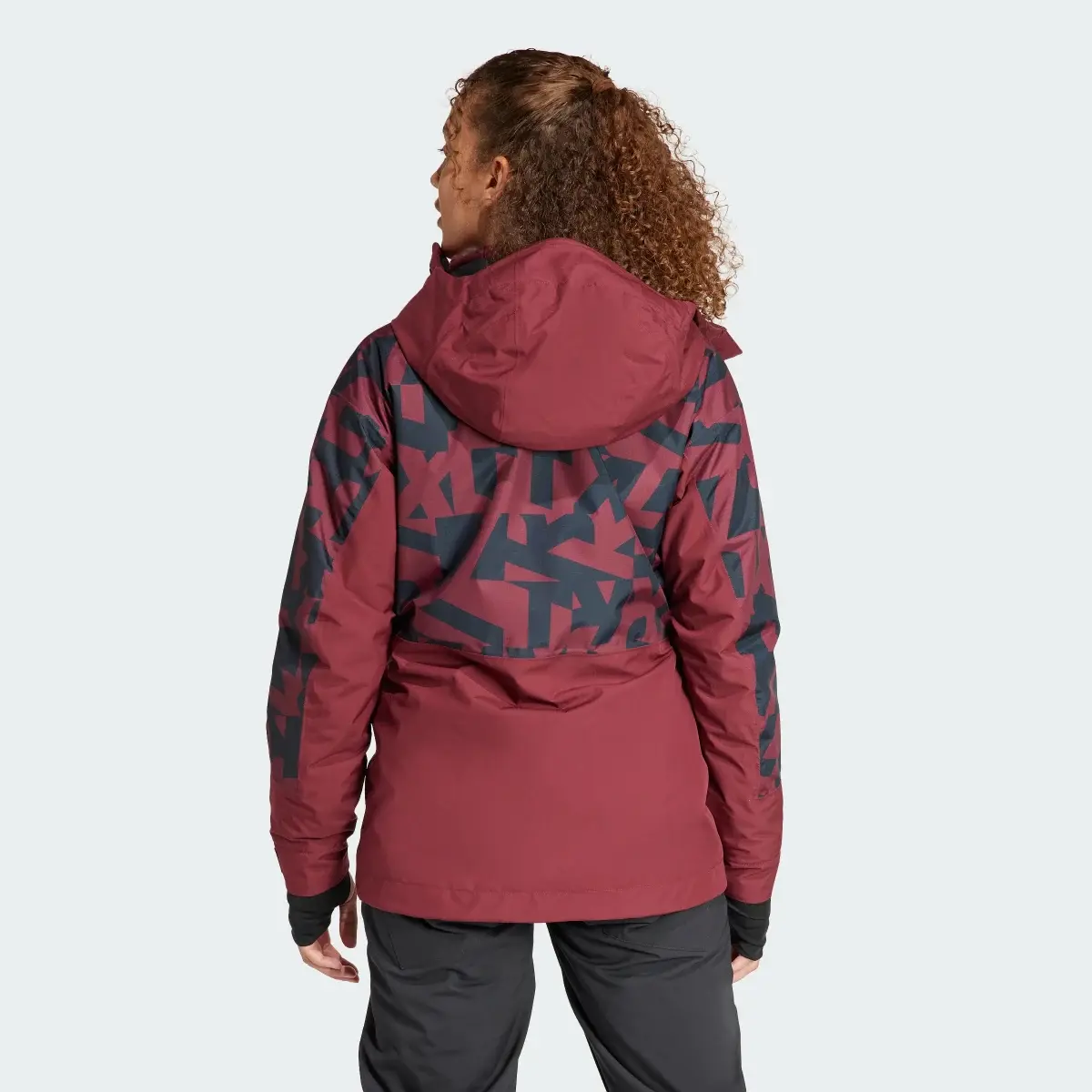 Adidas Terrex Xperior 2L Insulated RAIN.RDY Graphic Jacket. 3