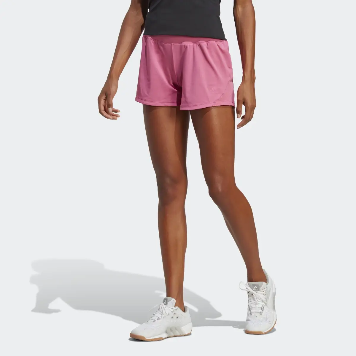 Adidas HIIT Training Knit Shorts. 1