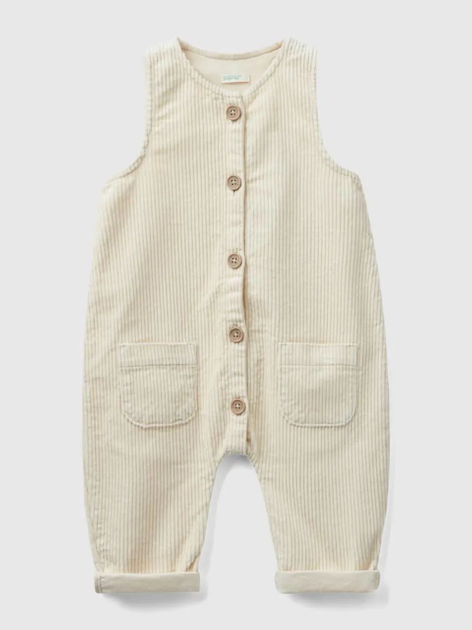 Benetton corduroy dungarees. 1