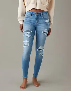 Next Level Patched Low-Rise Jegging