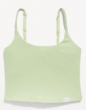 Old Navy Rib-Knit Brami Top for Women green