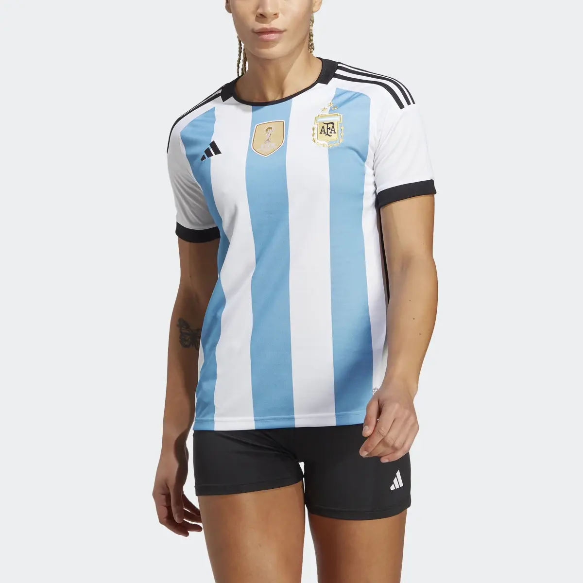 Adidas Argentina 22 Winners Home Jersey Women. 1