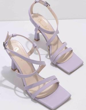 Lila Kadın Klasik Topuklu Ayakkabı K01527250309