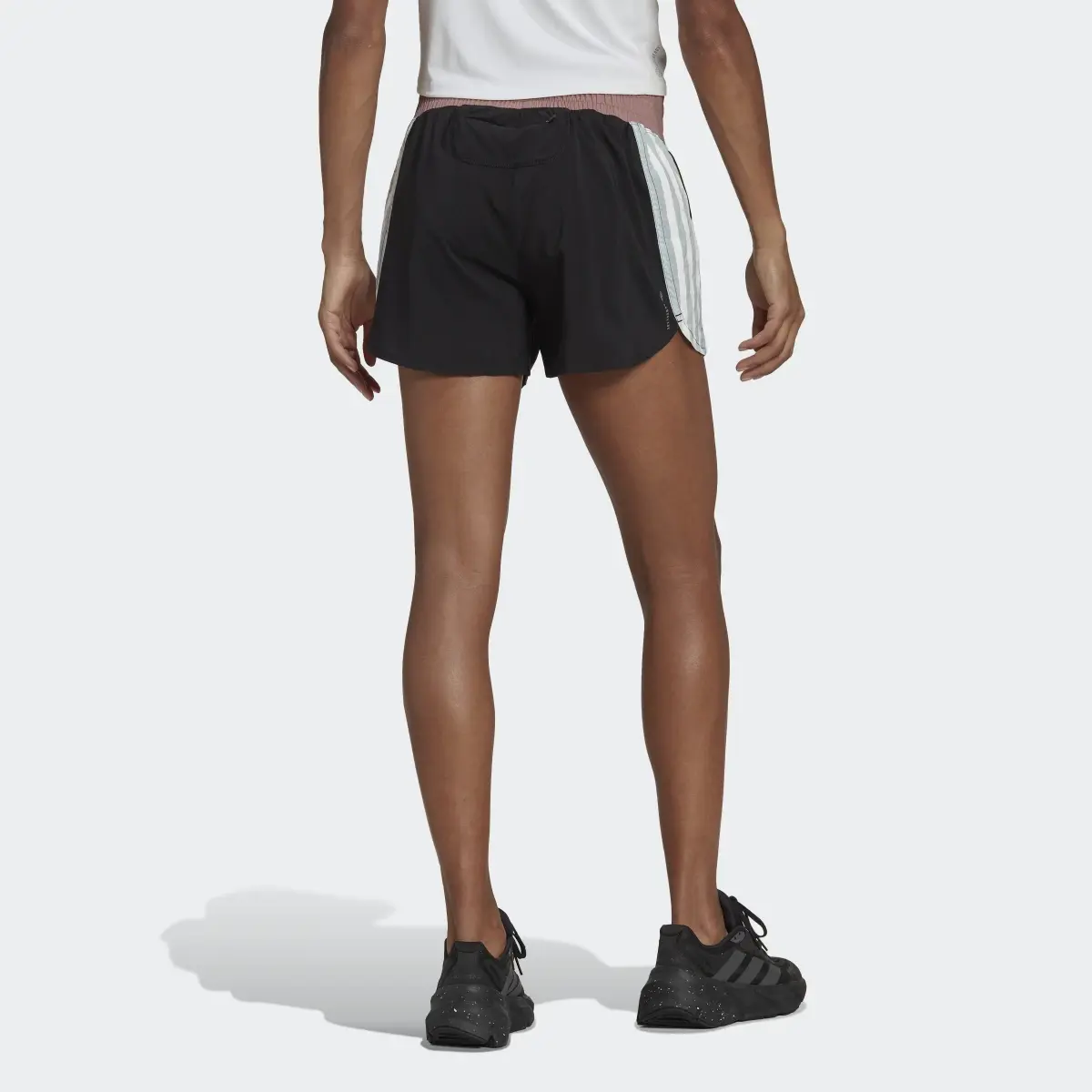 Adidas Hyperglam Running Shorts. 2