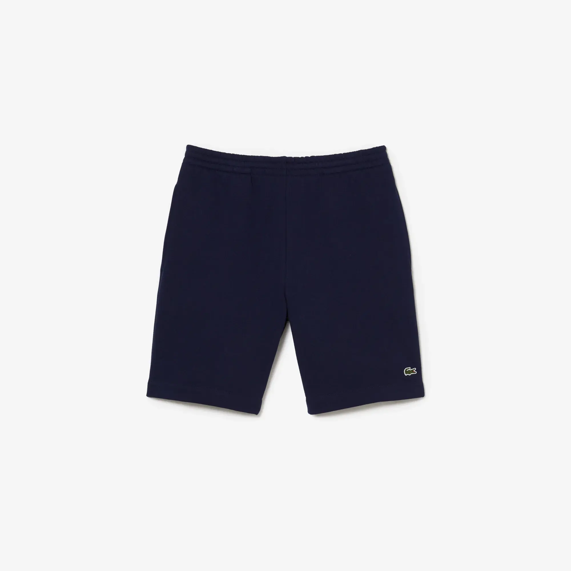 Lacoste Men's Organic Brushed Cotton Fleece Shorts. 2 Lacoste Men's Organic Brushed Cotton Fleece Shorts. 2