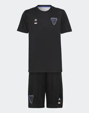 Conjunto de Verano adidas x Marvel Pantera Negra