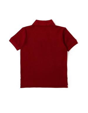 Kırmızı Polo Yaka Erkek Çocuk T-shirt