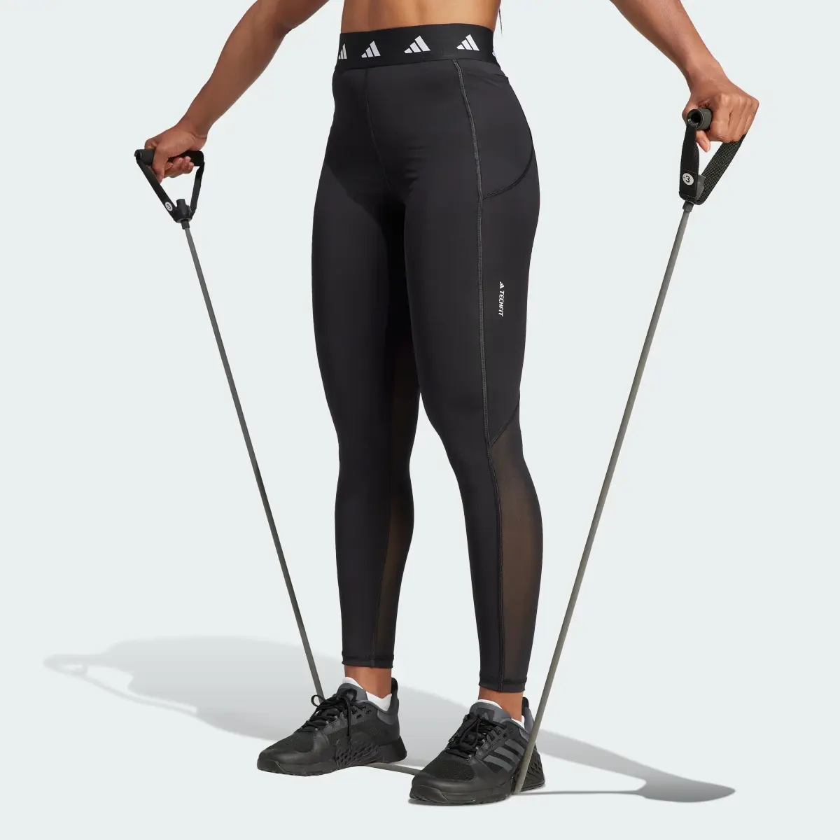 Adidas Techfit Stash Pocket Full-Length Leggings. 1
