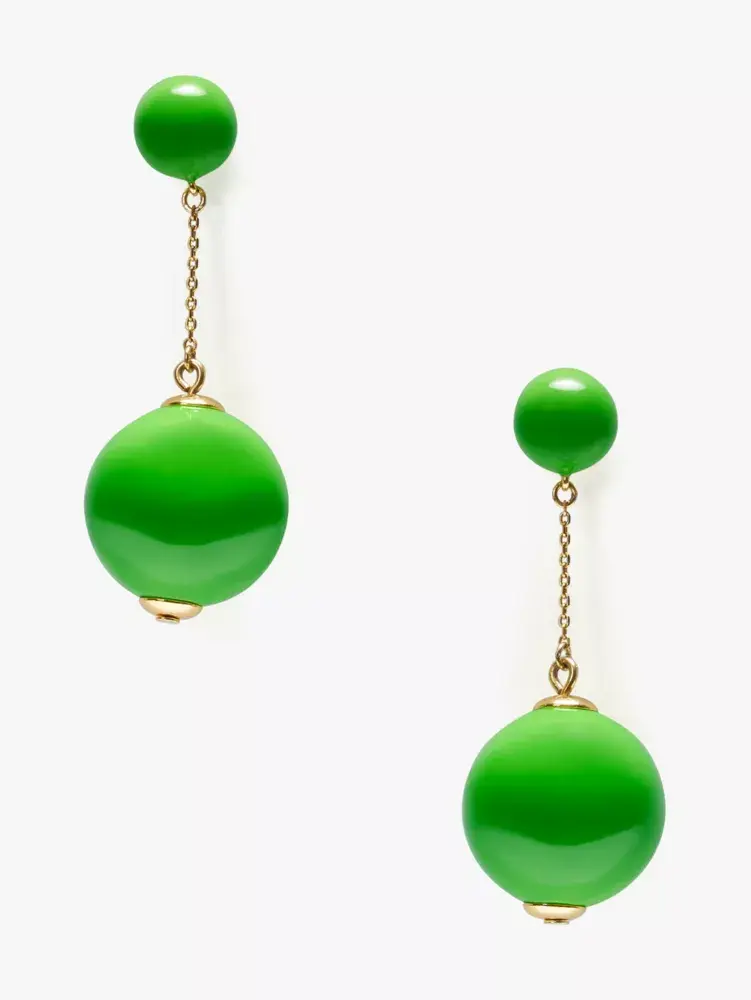 Kate Spade Have A Ball Linear Earrings. 1