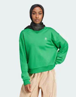 Adicolor Trefoil Cropped Sweater