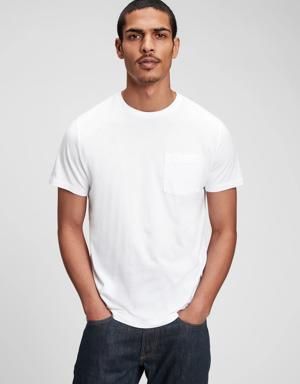 Gap Pocket T-Shirt white